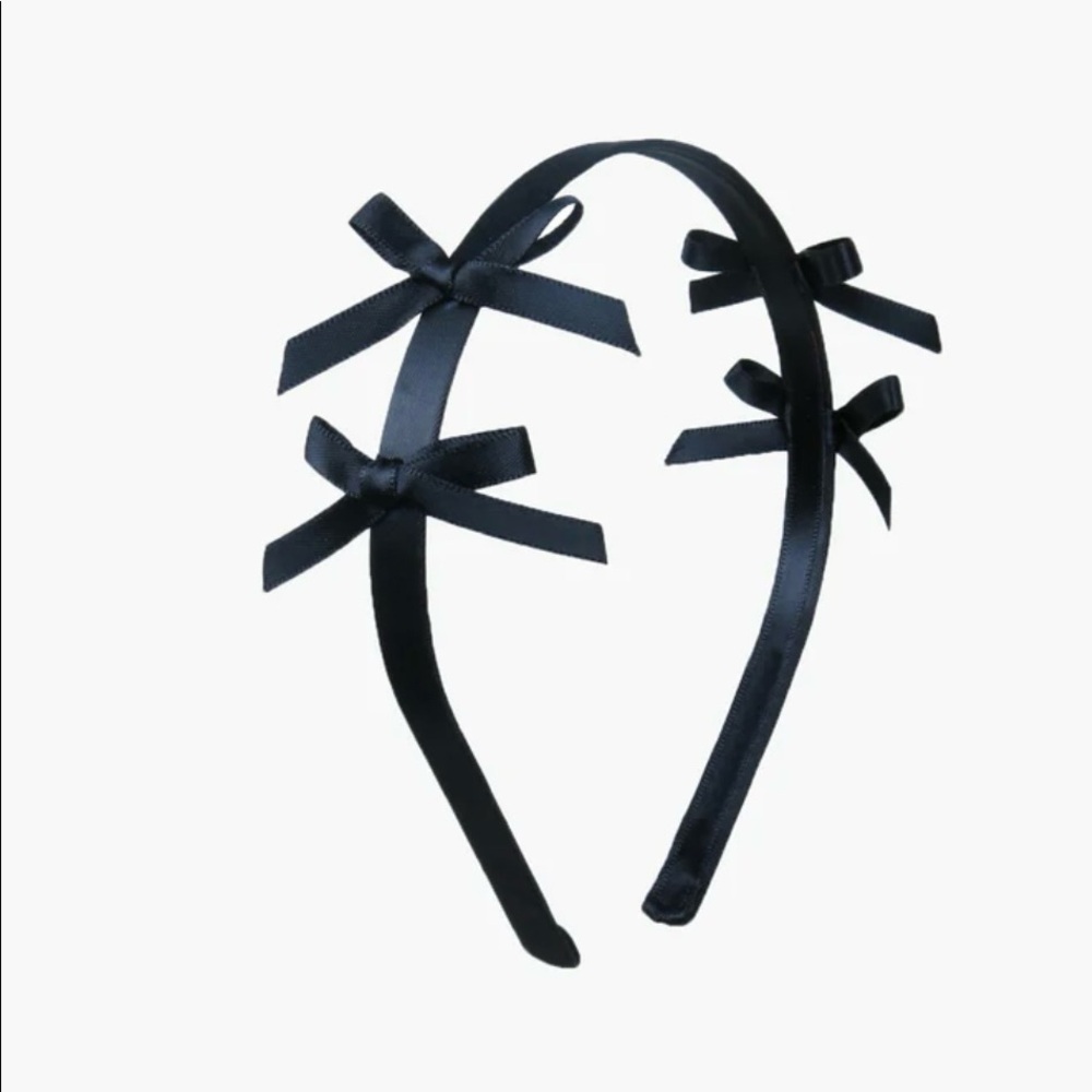 Sandy Liang Sergio Headband in Black (Like New)